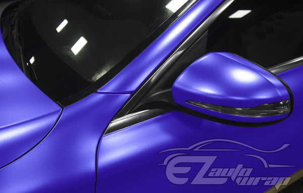 Matte Metallic Satin Pearl Royal Purple Vinyl Wrap