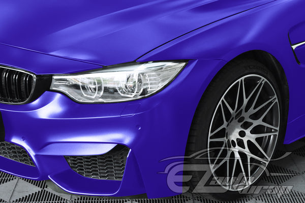 Matte Metallic Satin Pearl Royal Purple Vinyl Wrap