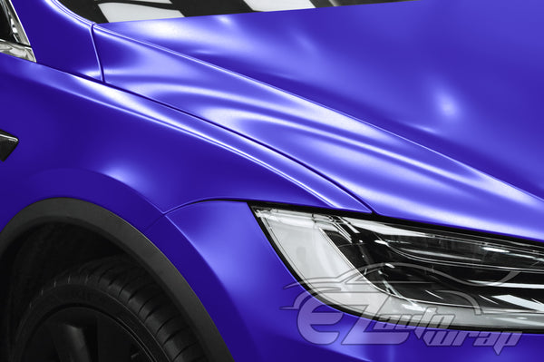 Matte Metallic Satin Pearl Royal Purple Vinyl Wrap