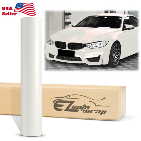Matte Pearl White to Red Vinyl