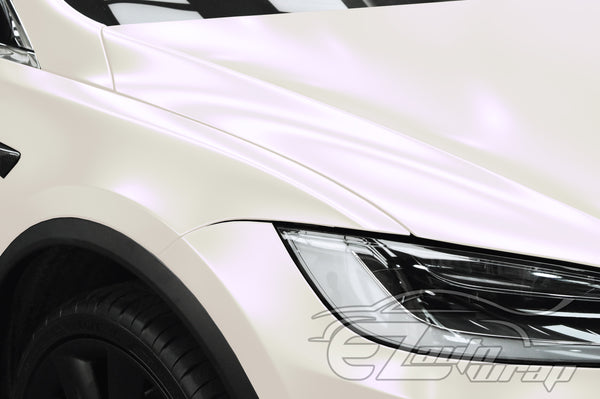 Matte Pearl White to Purple Vinyl