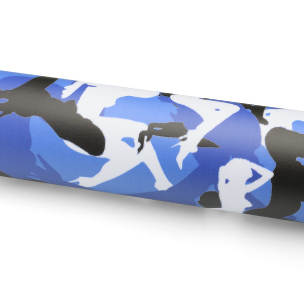 Camouflage Morning Wood Blue Vinyl Wrap