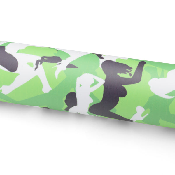 Camouflage Morning Wood Green Vinyl Wrap