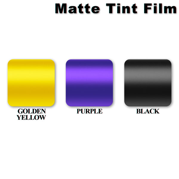 Tint Matte Purple Taillight Headlight Tint Film