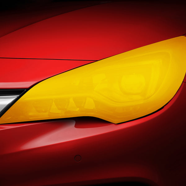 Tint Matte Yellow Taillight Headlight Tint Film