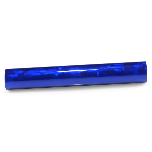 Shadow Gloss Royal Blue Camouflage Vinyl Wrap