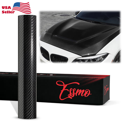 PET 7D Carbon Fiber Black Vinyl Wrap
