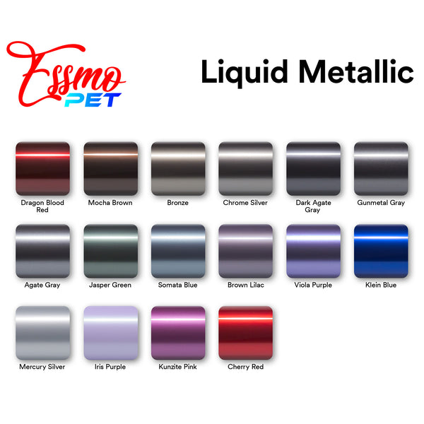 PET Liquid Metallic Cherry Red Vinyl Wrap
