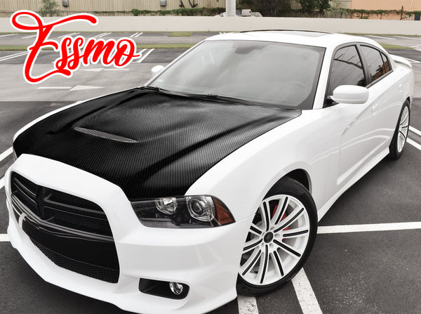 ESSMO™ PPF Paint Protection Film ECO TPU Carbon Fiber Gloss Black Invisible Scratches Shield Wrap DIY