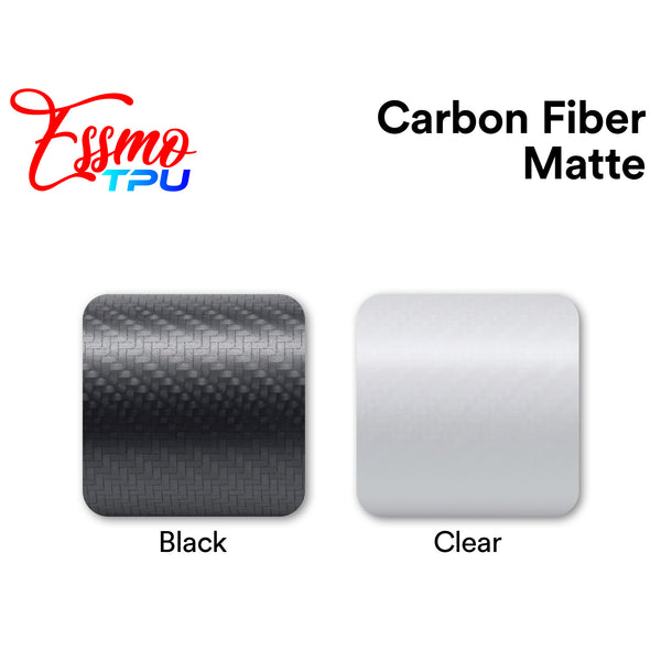 Carbon Fiber Matte Clear Dry Apply PPF TPU Paint Protection Film