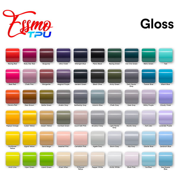 Gloss Lizard Green Dry Apply PPF TPU Paint Protection Film