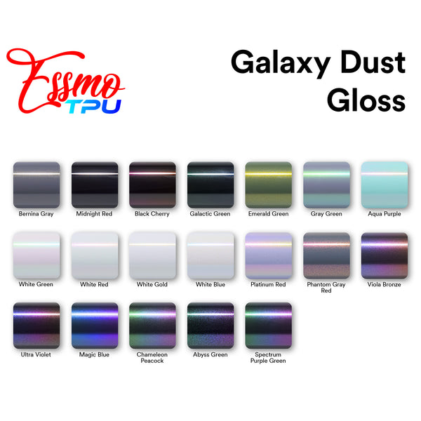 Galaxy Dust Gloss Bernina Gray Dry Apply PPF TPU Paint Protection Film