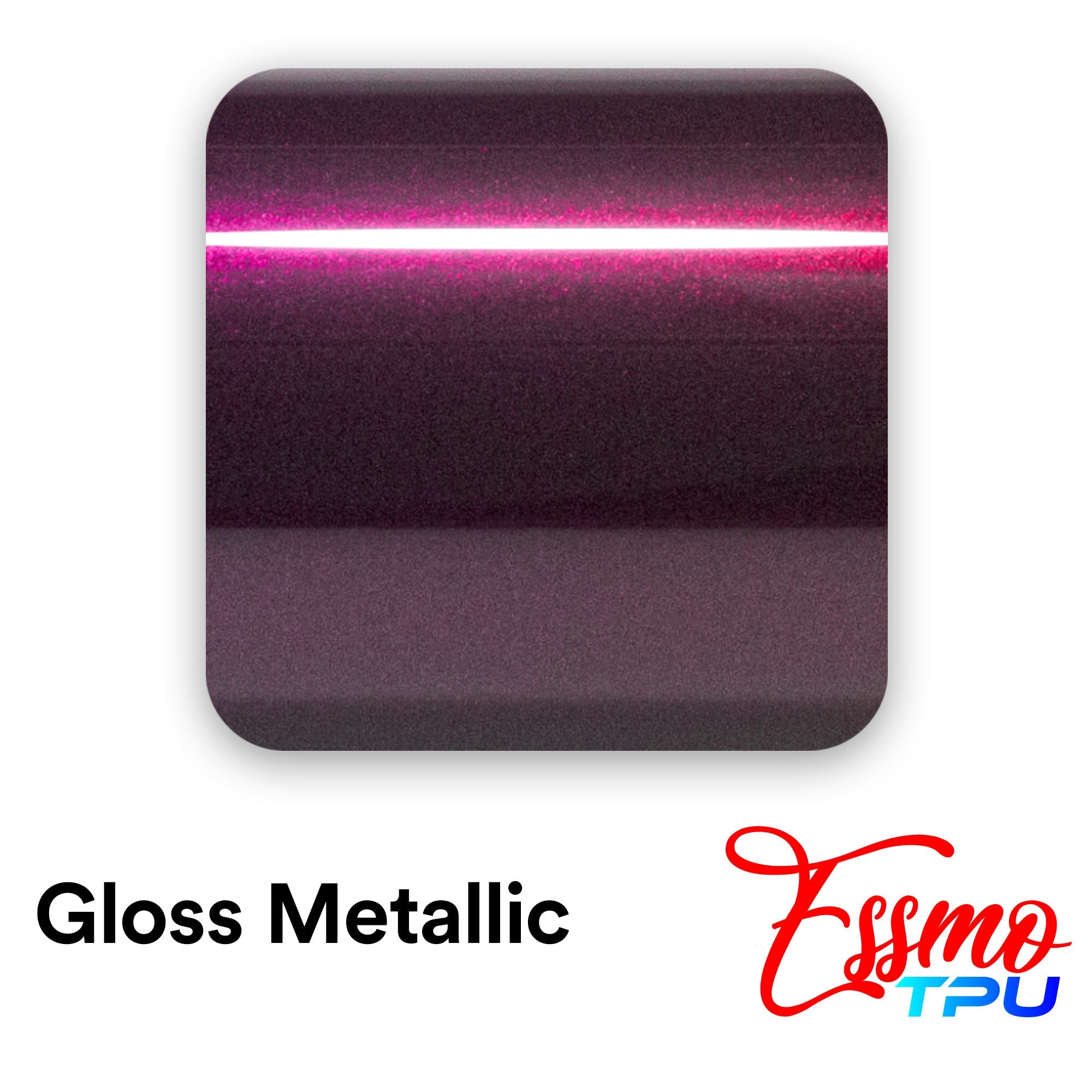 Gloss Metallic Amethyst Purple Dry Apply PPF TPU Paint Protection Film