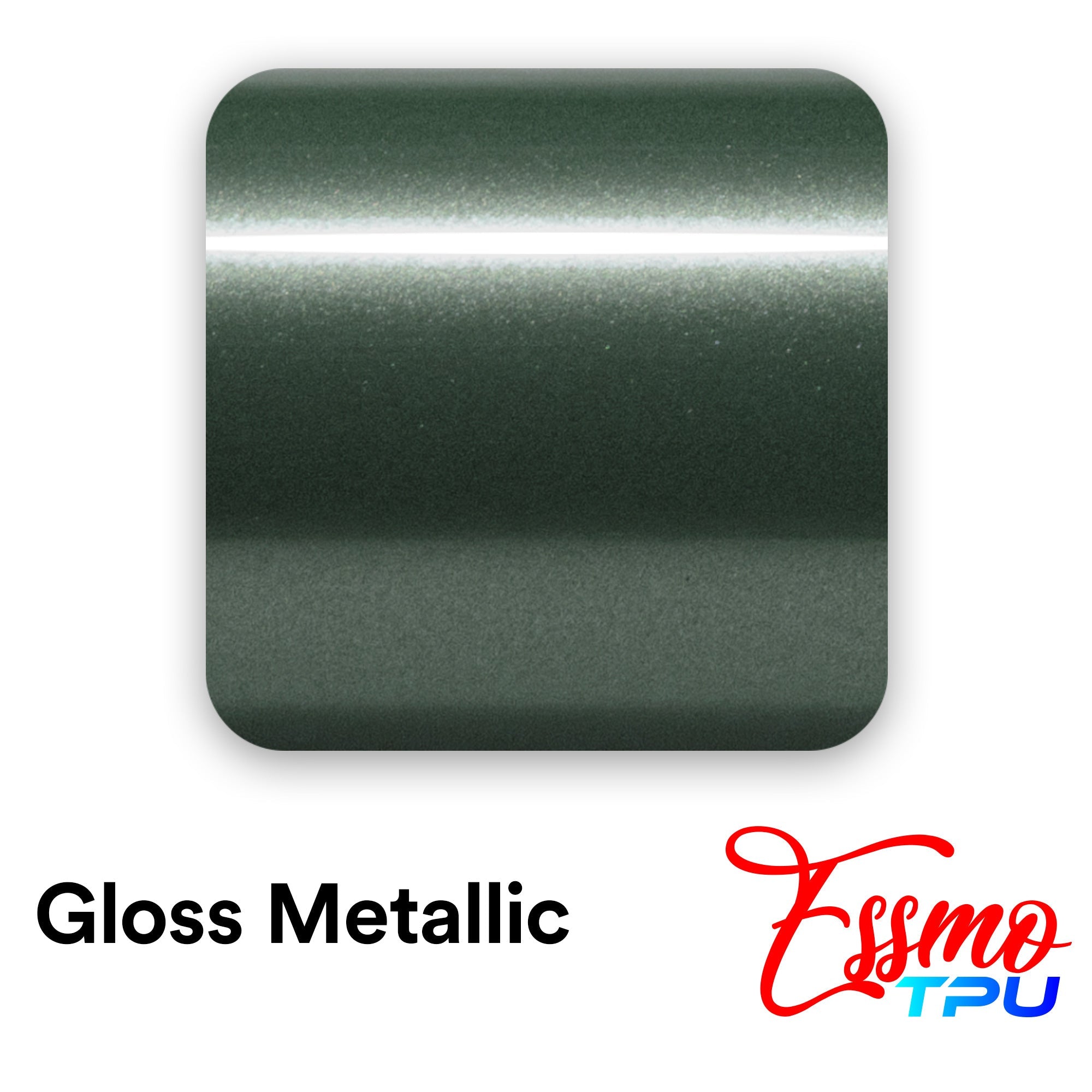 Gloss Metallic Forest Green Dry Apply PPF TPU Paint Protection Film