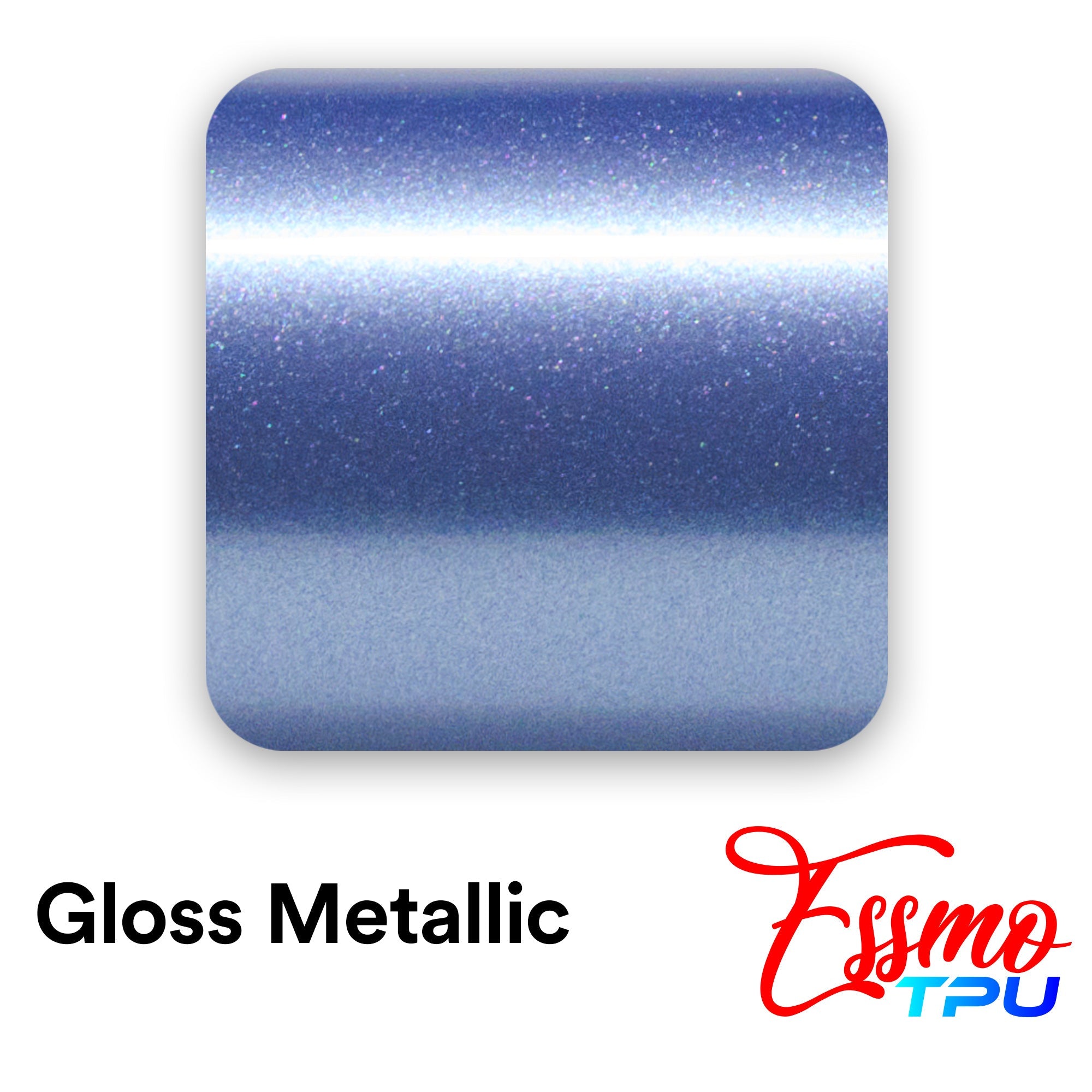 Gloss Metallic Frosted Blue Dry Apply PPF TPU Paint Protection Film