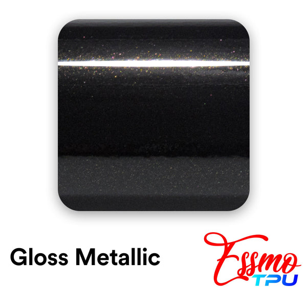 Gloss Metallic Graphite Gray Dry Apply PPF TPU Paint Protection Film