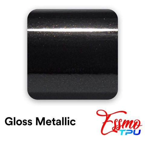 Gloss Metallic Graphite Gray Dry Apply PPF TPU Paint Protection Film
