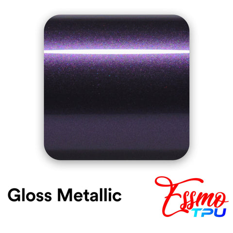 Gloss Metallic Midnight Purple Dry Apply PPF TPU Paint Protection Film