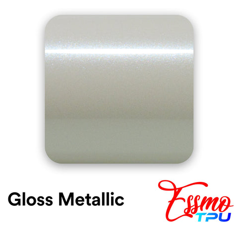 Gloss Metallic Silver Fox Gray Dry Apply PPF TPU Paint Protection Film
