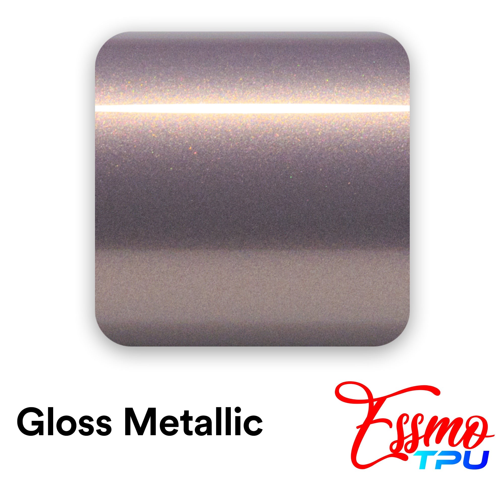 Gloss Metallic Smoky Pearl Pink Dry Apply PPF TPU Paint Protection Film