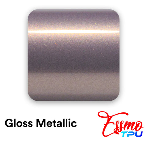 Gloss Metallic Smoky Pearl Pink Dry Apply PPF TPU Paint Protection Film