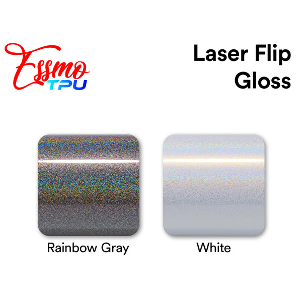 Laser Flip Gloss White Dry Apply PPF TPU Paint Protection Film