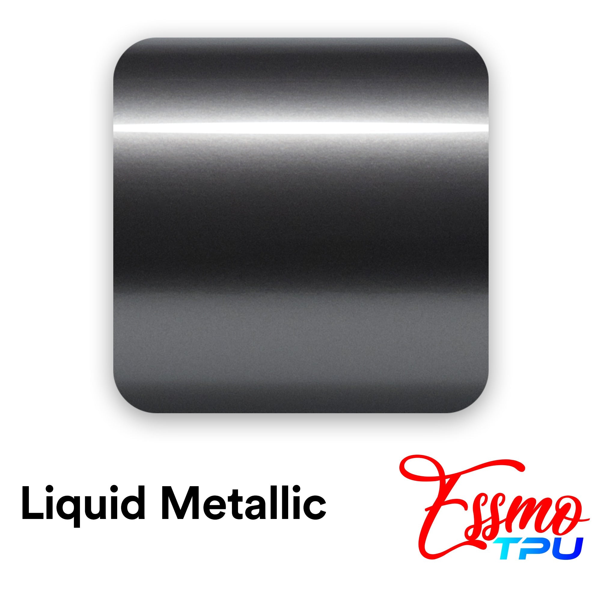Liquid Metallic Crescent Gray Dry Apply PPF TPU Paint Protection Film