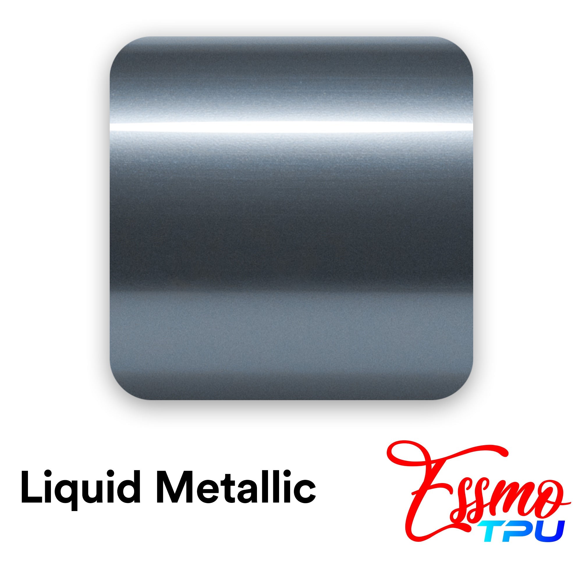 Liquid Metallic Glacier Blue Dry Apply PPF TPU Paint Protection Film
