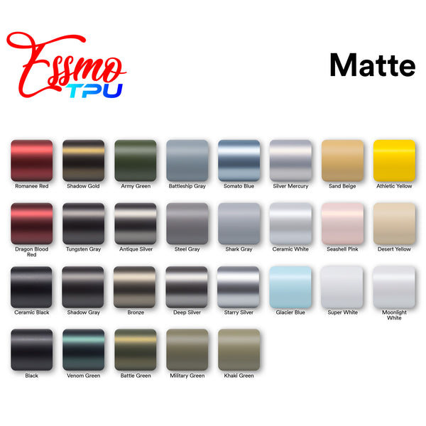 Matte Khaki Green Dry Apply PPF TPU Paint Protection Film