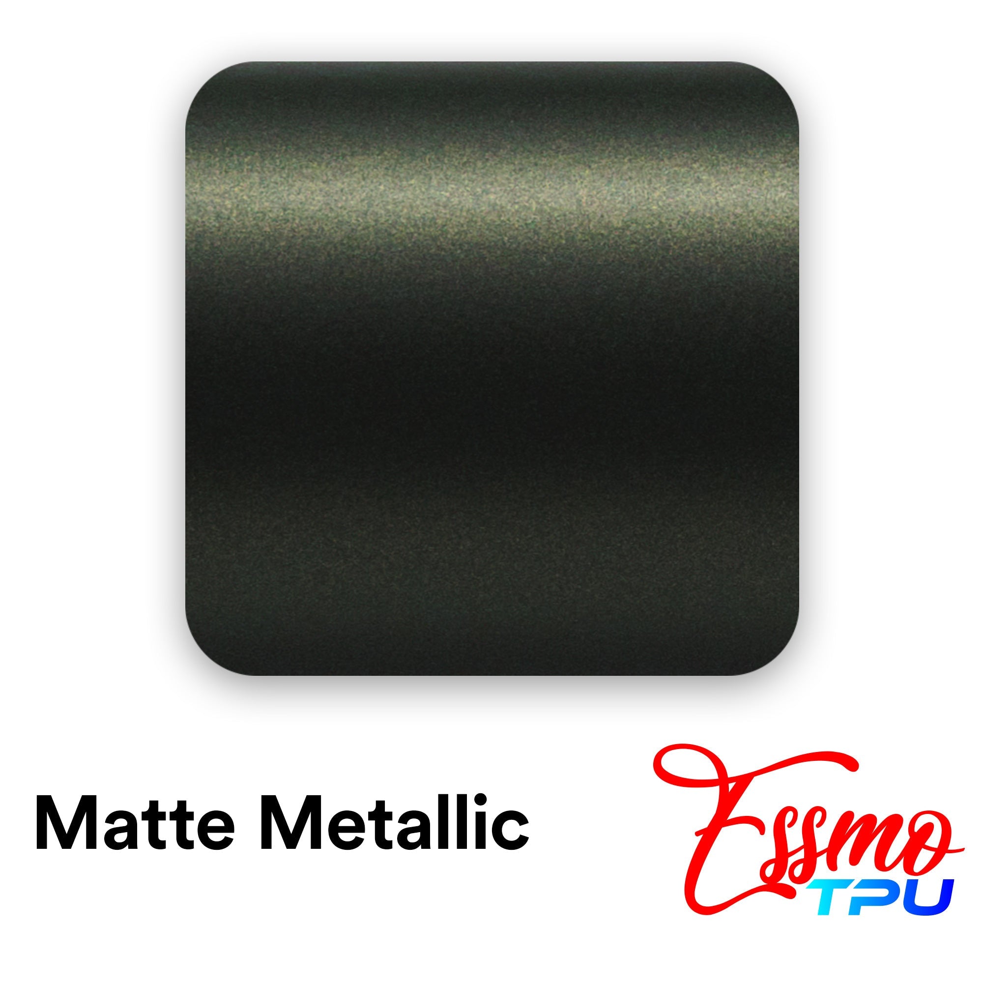 Matte Metallic Blackish Green Dry Apply PPF TPU Paint Protection Film