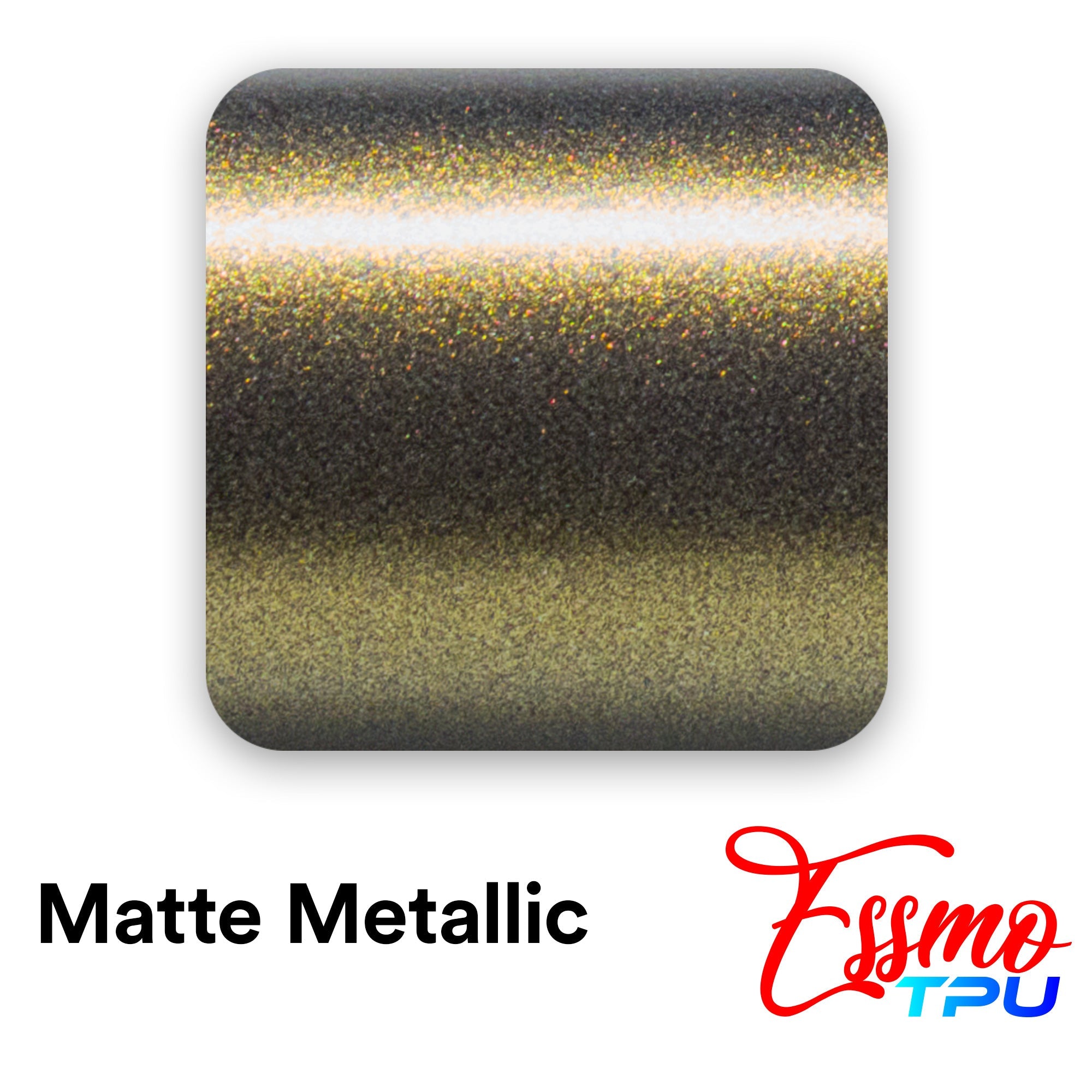 Matte Metallic Bond Gold Dry Apply PPF TPU Paint Protection Film