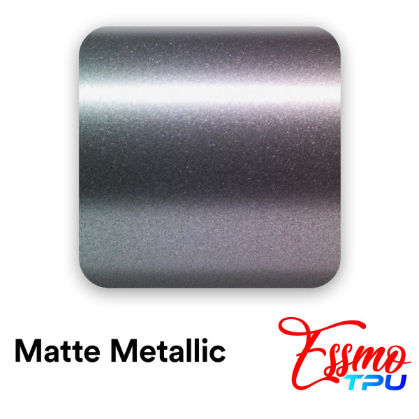 Matte Metallic Carpi Gray Purple Dry Apply PPF TPU Paint Protection Film