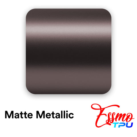 Matte Metallic Flame Brown Dry Apply PPF TPU Paint Protection Film