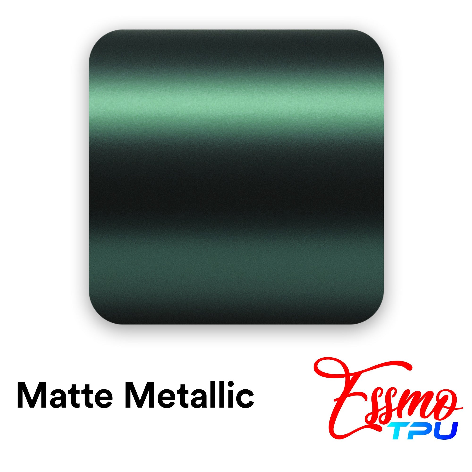 Matte Metallic Flame Green Dry Apply PPF TPU Paint Protection Film
