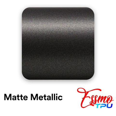 Matte Metallic Graphite Gray Dry Apply PPF TPU Paint Protection Film