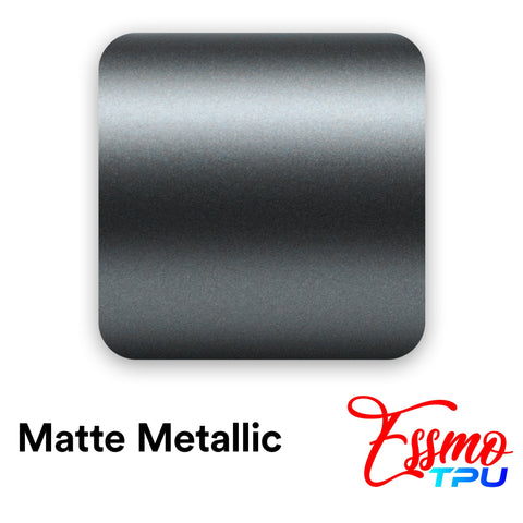 Matte Metallic Gray Blue Dry Apply PPF TPU Paint Protection Film