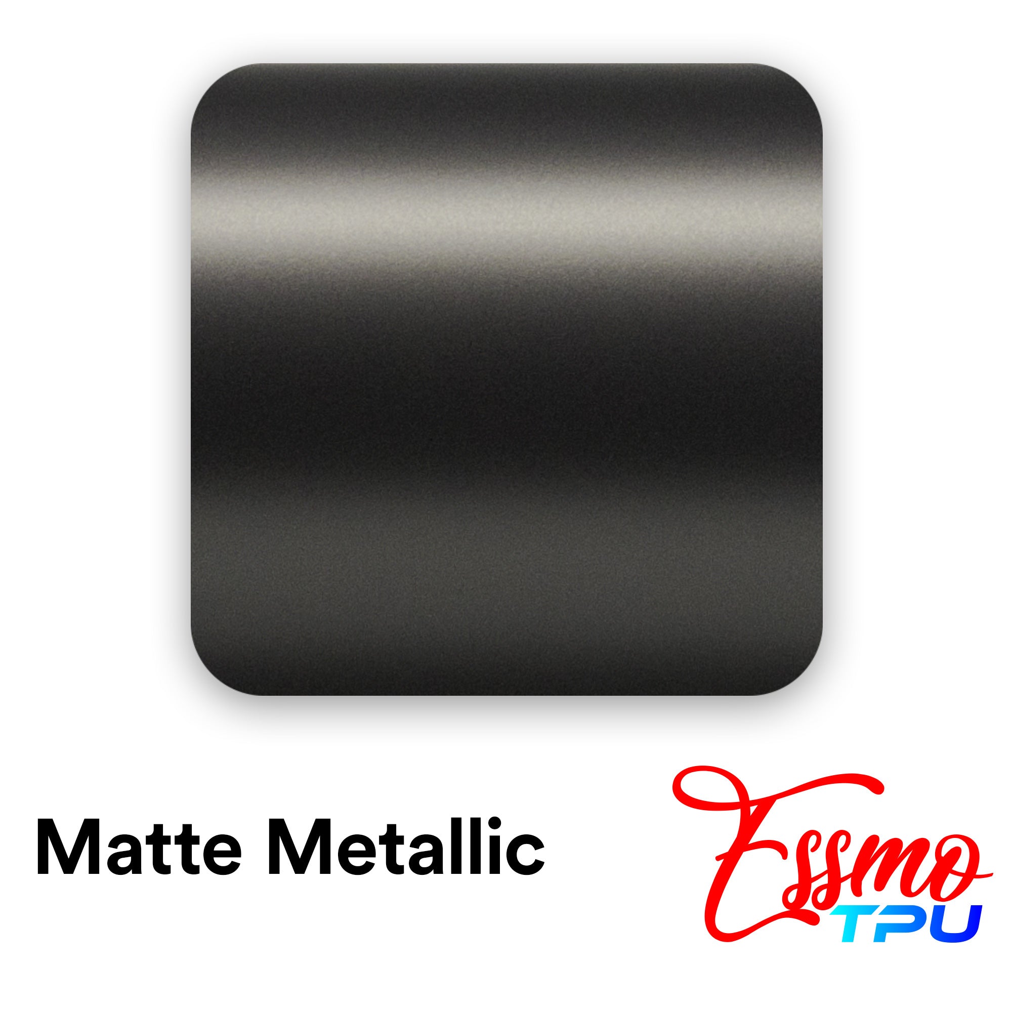 Matte Metallic Hidden Black Dry Apply PPF TPU Paint Protection Film