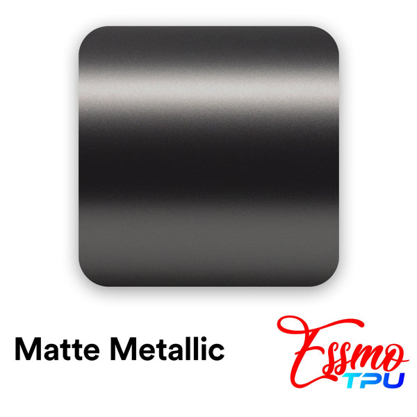 Matte Metallic Ink Gray Dry Apply PPF TPU Paint Protection Film