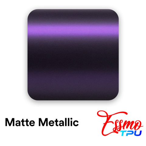 Matte Metallic Magic Purple Dry Apply PPF TPU Paint Protection Film