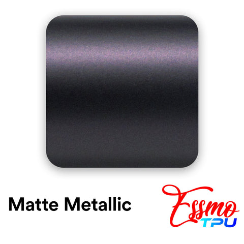Matte Metallic Midnight Purple Dry Apply PPF TPU Paint Protection Film