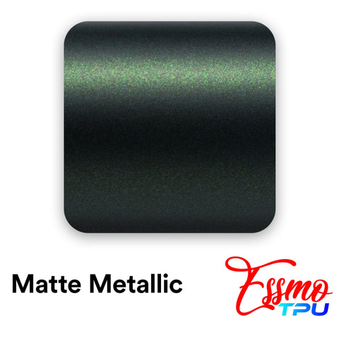 Matte Metallic Wizard Green Dry Apply PPF TPU Paint Protection Film