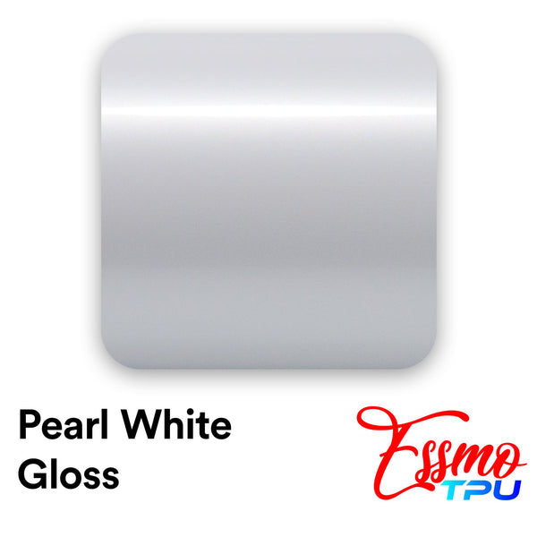 Pearl White Gloss White Dry Apply PPF TPU Paint Protection Film
