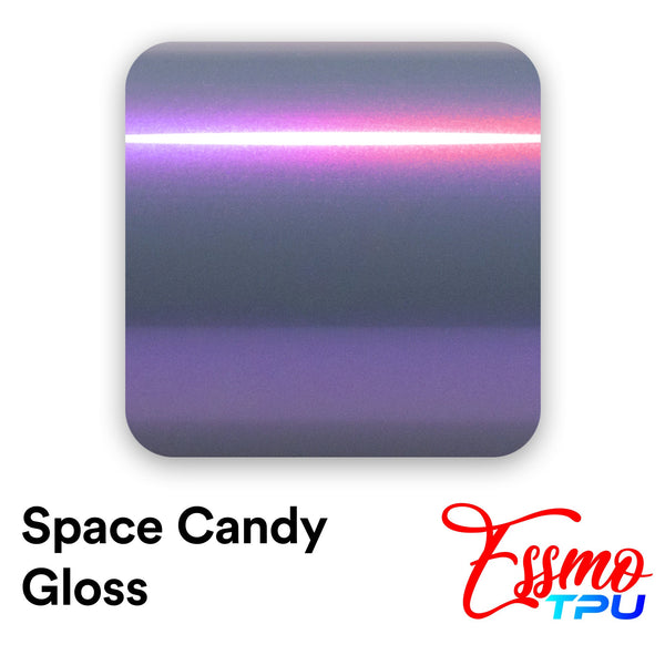 Space Candy Gloss Gray Purple Dry Apply PPF TPU Paint Protection Film