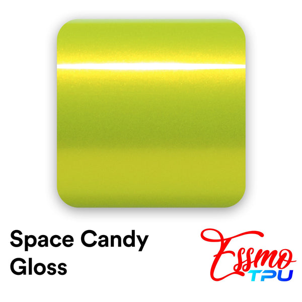 Space Candy Gloss Neon Yellow Dry Apply PPF TPU Paint Protection Film