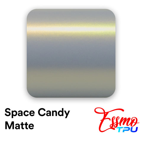 Space Candy Matte Platinum Gold Dry Apply PPF TPU Paint Protection Film