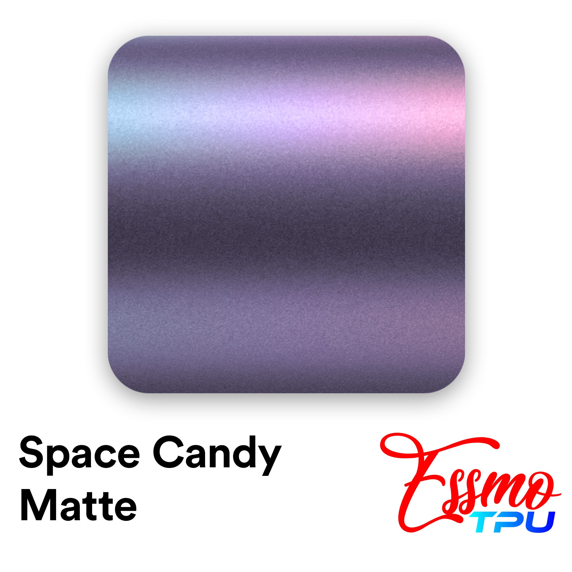 Space Candy Matte Silver Lavender Dry Apply PPF TPU Paint Protection Film