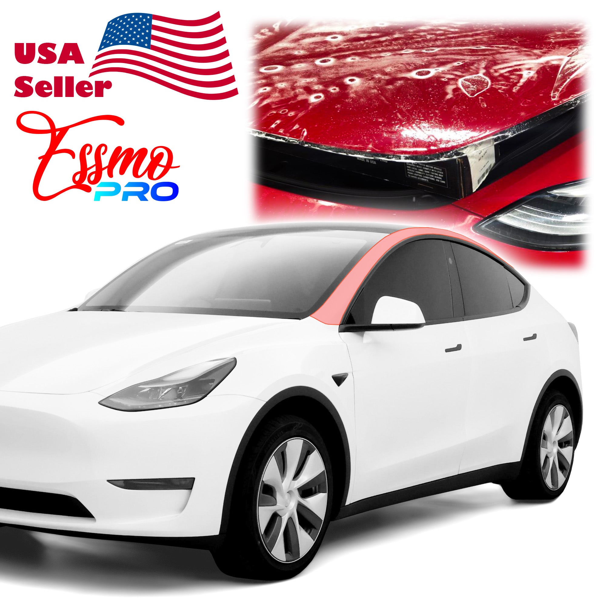 PPF Paint Protection Film Precut for Tesla Model Y Gloss Clear TPU Invisible Scratches Shield Wrap DIY