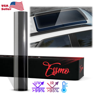 PPF Paint Protection Film ECO Security Black Glass Sunroof Clear Bra VLT70% UV99% Block Windshield