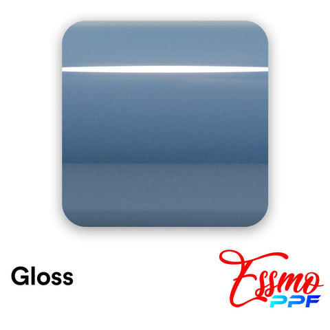 ESSMO™ PPF Paint Protection Film TPU Gloss Porcelain Blue Full Roll Special Order