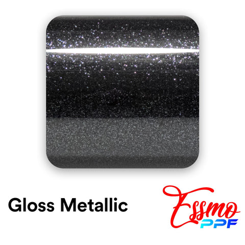 ESSMO™ PPF Paint Protection Film TPU Gloss Metallic Sparkle Black Full Roll Special Order